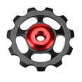 thumbnail image 1 of Desviadores Desviador trasero de rueda de 11T con rodamiento de cerámica para bicicleta MTB de aleación de aluminio (negro) Tmvgtek Accesorios para bicicletas, 1 of 7