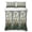 DarkSeaGreen, variant on Full Quilt Set 78''x90'', Summer Floral Botanical Lightweight Summer Bedspread Coverlet Set with 2 Pillow Shams, Spring Botanical Vintage Breathable All Season Quilt Bedding for Bedroom/Guest Room