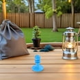 thumbnail image 4 of SOPOTUTU 8Pcs Protective Anti-Thunder Cap for Tent Poles Blue Enhances Canopy Support, 4 of 8