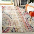 thumbnail image 3 of SAFAVIEH Monaco Risto Abstract Area Rug, Light Grey/Multi, 4' x 5'7", 3 of 9