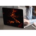 thumbnail image 5 of Compatible MacBook Pro 16 inchs Case 2019 2020 Rel. Model A2141, Plastic Protective Case Hard Cover Cable Tie, Plants series 0034, 5 of 5