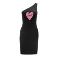 thumbnail image 1 of Vestido corto de verano con hombros descubiertos para mujer, ajustado, de primavera, para Trip Street S, 1 of 7