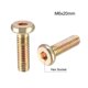 thumbnail image 3 of Tornillos de máquina hexagonales de Unique Bargains Tornillo de muebles de acero al carbono M6x0.79" 10Pcs, 3 of 4