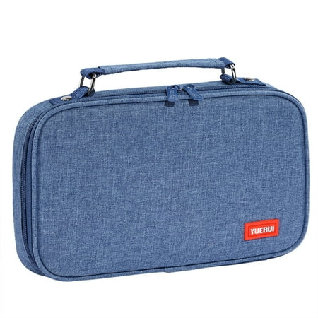 

Naughtyhood Christmas Waterproof Oxford Cloth Three Layer Fault Design Large Capacity Stationery Pouch Clearance sale Home Tools