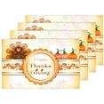 thumbnail image 5 of ECZJNT Three Pumpkin Turkey Placemat Plate Holder Set of 4, Table Mats Protector 12x18 inch, 5 of 5