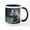 White/Navy Inside, variant on CafePress - White Wolf Mugs - 11 oz Ceramic Mug - Novelty Coffee Tea Cup