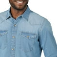 thumbnail image 3 of Wrangler Men's Long Sleeve Denim Shirt, 3 of 3