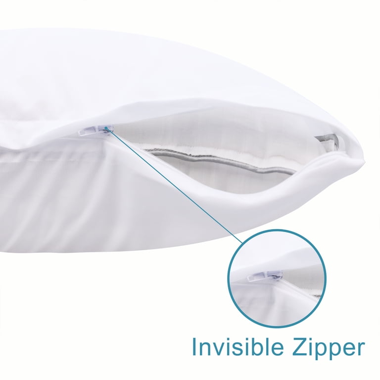 NT Bay Toddler Pillow Protectors, Waterproof 4-Pack photo 2