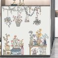 thumbnail image 4 of Wabjtam Removable Watercolor Hanging Potted Wall Stickers Flower Pots Wall Decals Colorful Plants Wall Sticker Nature Floral Pendant Wall Decal Art Mu, 4 of 5