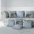thumbnail image 5 of The Gray Guardian Indoor/Outdoor Pillow in Blue 20x20, 5 of 7
