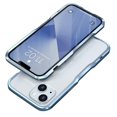 thumbnail image 1 of KAIYANG LUPHIE - Carcasa protectora de metal con diseño elegante y fino que absorbe los golpes para iPhone 13 mini de 5,4 pulgadas, estilo H, iPhone 13 mini de 5,4 pulgadas, color azul, 1 of 5