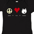 thumbnail image 4 of Inktastic Peace Love Westies Boys or Girls Baby Bodysuit, 4 of 5