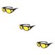 thumbnail image 3 of Soidarity Las gafas de ABS conducen de forma segura incluso en condiciones de poca luz Gafas de sol ligeras amarillas Type1 NO1, 3 of 6