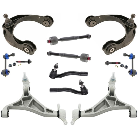 Front Upper & Lower Control Tie Rods & Link For Jeep Grand Cherokee 2016-2021