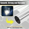thumbnail image 6 of Unique Bargains Straight 4" OD 35" Length DIY Custom Mandrel Exhaust Pipe 4 Inch Tube Pipe T304 Stainless Steel, 6 of 8