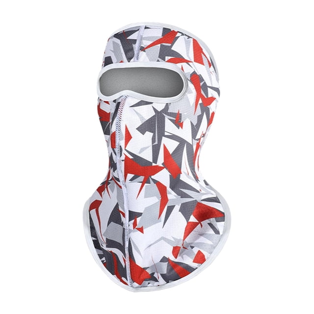 Pasamontañas de forro polar para el cuello, máscara facial completa, cálida protección contra el polvo para pesca en hielo en invierno. Estilo 4