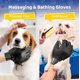 thumbnail image 4 of 【Actualización】Guantes de aseo para mascotas – Guantes de cepillo para gatos para una muda suave – Manoplas eficaces para quitar el pelo de mascotas – Guantes de lavado para perros, gatos y caballos, 4 of 5