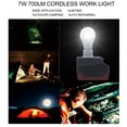 thumbnail image 4 of Lámpara de bombilla E27 Luz de trabajo portátil de amplias aplicaciones fácil de instalar para cazar en garajes subterráneos ANGGREK Otros, 4 of 8