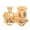 Locomotive, variant on TISHITA Montessori Sensory Board Parts Busy Board DIY Toy Material for Toddlers Children Drum with Bell