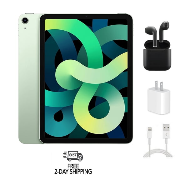 Apple iPad Air 4 10.9" Tablet, 64GB, Wi-Fi, Green (Refurbished)