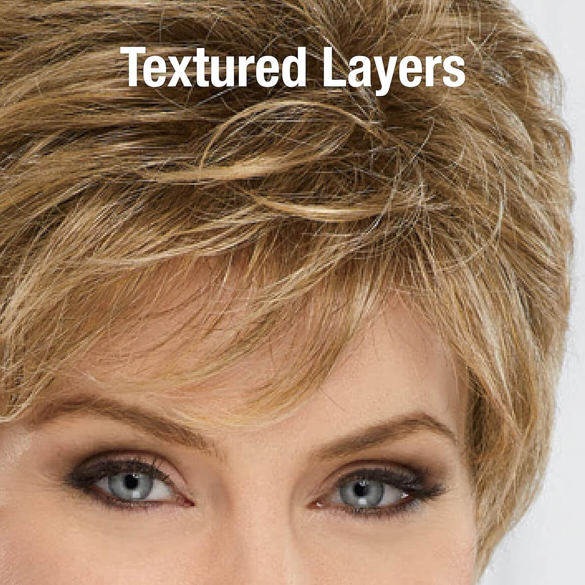 Daisy WhisperLite Wig by Paula Young - Updated Shag Wig with Flirty Fringe and Flattering Layers / Multi-Tonal Shades of Blonde, Silver, Brown and Red