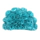 thumbnail image 2 of Gorros de natación reutilizables y cómodos, gorros de natación, gorros de baño elásticos, pétalos de flores Azul, 2 of 9