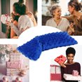 thumbnail image 4 of Microwavable Heating Pad for Back Pain, Migraine, Headache, Shoulder & Neck Pain Relief - Weighted Moist Heat Pack for Hot & Cold Therapy - Blue, 4 of 7