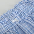 thumbnail image 6 of Byworldtasic Womens Shorts Women Y2k Gingham Bloomers Cute Low Waist Plaid Pj Shorts Sexy Micro Sleep Shorts Ruffle Pajama Bottoms, 6 of 6