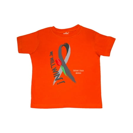 

Inktastic We Will Win Parkinson s Disease Awareness with Red Tulip Gift Toddler Boy or Toddler Girl T-Shirt