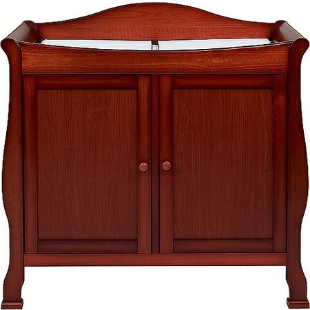 Davinci Parker 2 Door Wood Changing Table In Cherry Brickseek