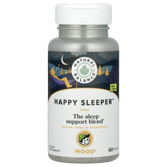 Natural Balance Happy Sleeper 8-Hour Formula 60 VegCap