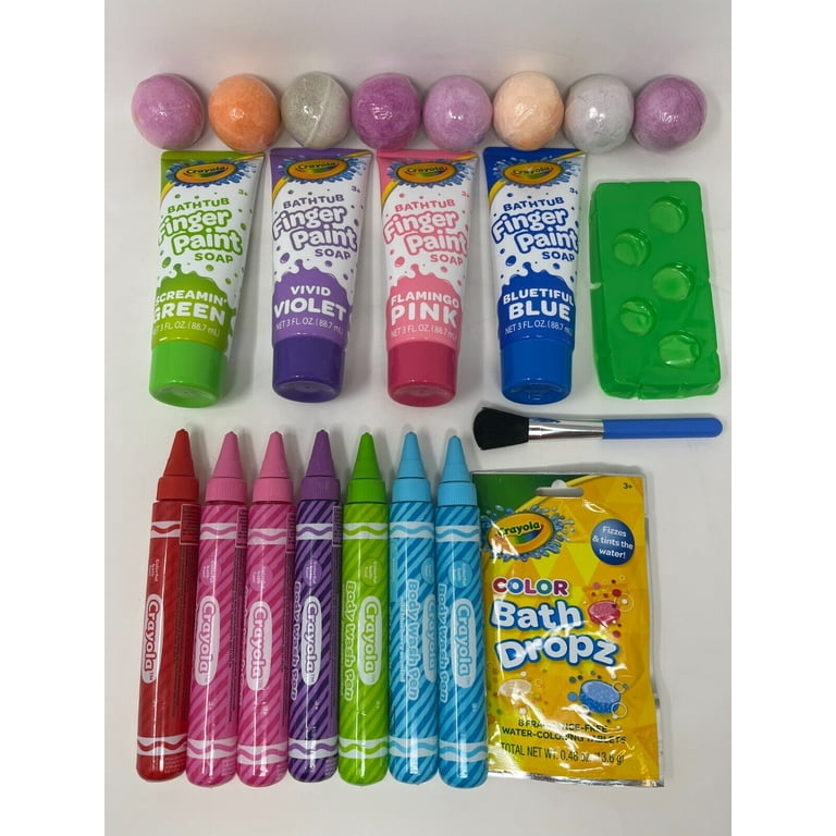 Crayola Color Bath Dropz - 3 pack, 1.79 oz jars