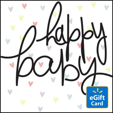 Baby Gift Certificates - Happy Baby Walmart eGift Card