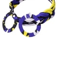 thumbnail image 5 of African Head Piece for Women Ankara Kente 4 Strand Knotted Headband and Earrings Jewelry Set, 5 of 5