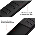 thumbnail image 2 of RVNI 6 inch Running Board for 2009 2010 2011 2012 2013 2014 Ford F-150 Super Crew Cab Side Step Nerf Bar Alloy ABS Black, 2 of 7