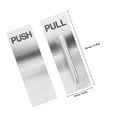 thumbnail image 4 of Minkissy Fire Door Handle Silver 1 Pair for Safety and Accessibility Features, 4 of 6