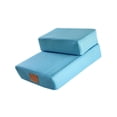 thumbnail image 2 of 2 pasos Pasos para perros para la cama alta, no es un fondo, escaleras de mascotas cómodas para perros pequeños trepando de cama alta para mascotas, 2 of 8