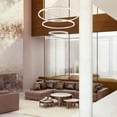 thumbnail image 4 of 3 Tier Chandelier 3 Light-Silver Finish Eurofase Lighting 31474-016, 4 of 6