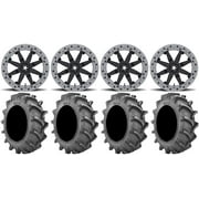 MSA Lok2 Beadlock 16" UTV Wheels 33X9.5 BKT 171 Tires Can-Am Maverick X3 / Honda Pioneer 1000 / Talon