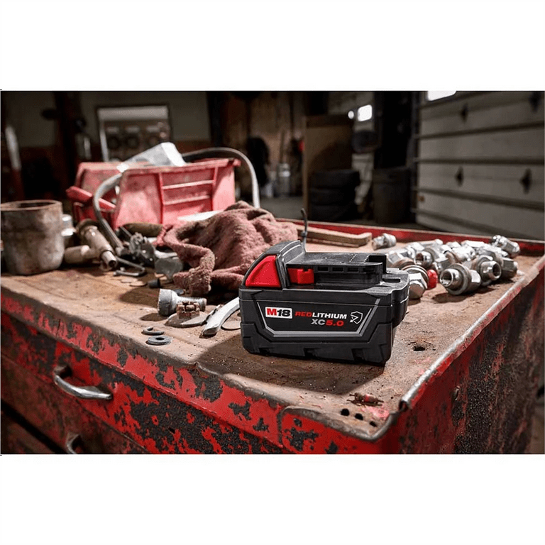 Milwaukee 18v xc 5.0 battery hotsell
