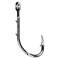 thumbnail image 5 of (2 pack) Eagle Claw 189AH-1/0 Baitholder 2-Slice Offset Hook, Nickel, Size 1/0, 8 Pack, 5 of 6