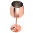 thumbnail image 2 of Copa de vino de metal,Copa de vino de metal Champán Copa de champán de metal Copa de metal Estética elegante, 2 of 8