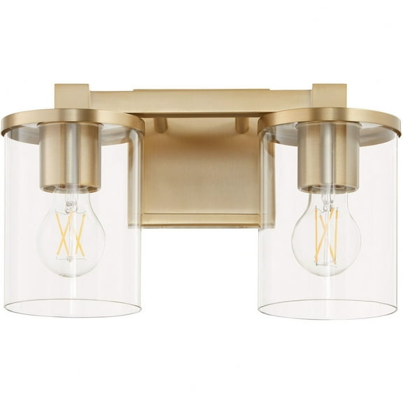 Bolton 2 - Light Aged Brass Brass Wall Sconce