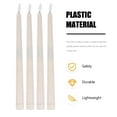 thumbnail image 3 of Milisten Candle Party Favors 4Pcs Led Luminous Candle Simple Design For Home Bedroom Wedding Decorative, 3 of 8