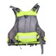 thumbnail image 4 of Chaleco Salvavidas para Pesca, Deportes Al Aire Libre, Natación con Mosca, Chaleco Ajustable, Equipo de Pesca, Verde Fluorescente, 4 of 5