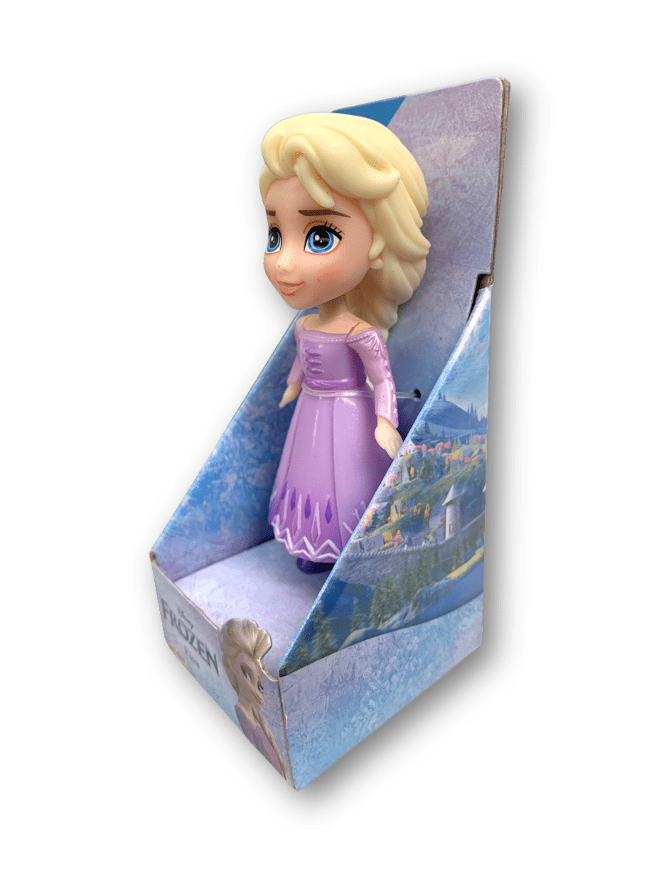 Disney Frozen Mini Poseable 3.5 Toddler Doll Princess ELSA the Snow Queen  Packed in Clear Display Box 