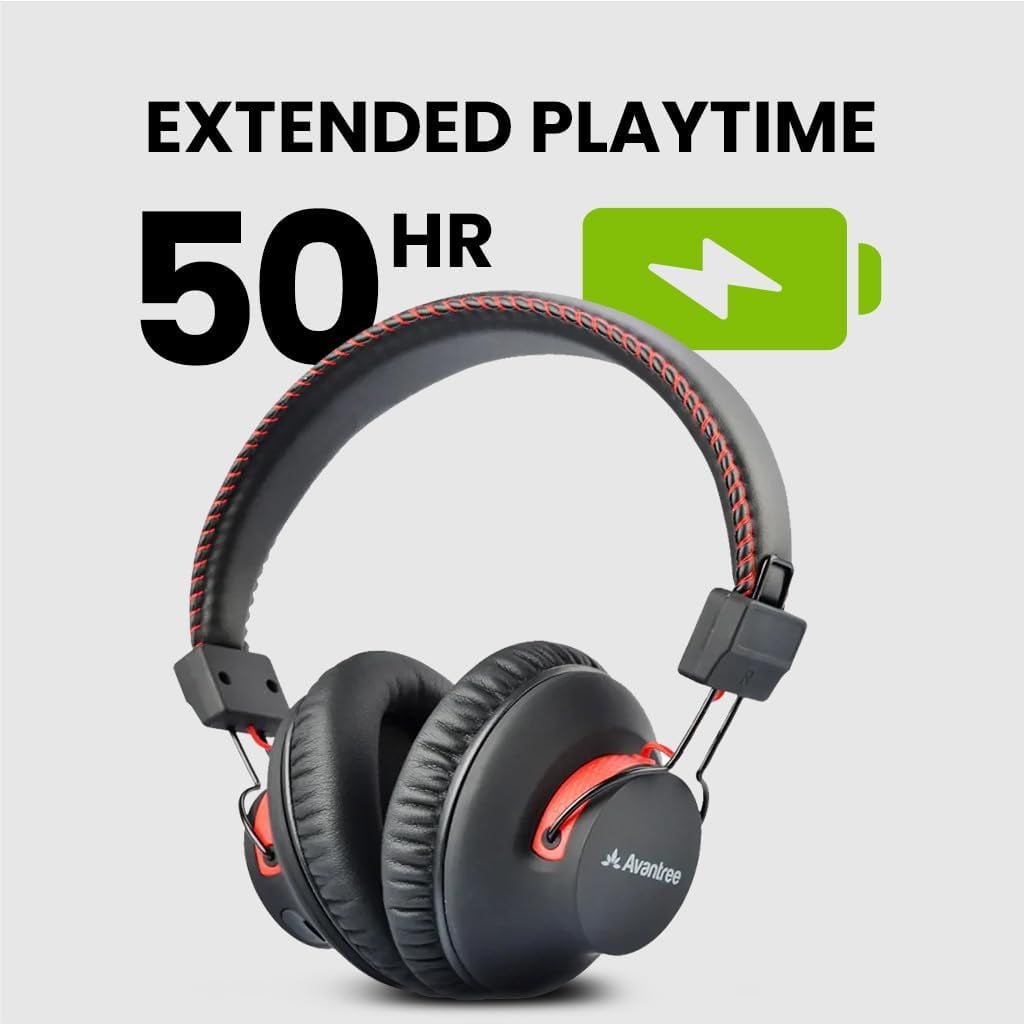 Avantree HT41899 Plus 2 - Dual Bluetooth 5.3 Wireless Headphones for TV with Transmitter and Charging Docks, aptX Adaptive & Low Latency, Compatible with TVs with Optical or 3.5mm AUX