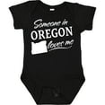 thumbnail image 3 of Inktastic Someone in Oregon Loves Me Boys or Girls Baby Bodysuit, 3 of 5