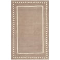 thumbnail image 2 of SAFAVIEH Bella Danita Plain Dotted Bordered Wool Area Rug, Beige/Ivory, 2' x 3', 2 of 8