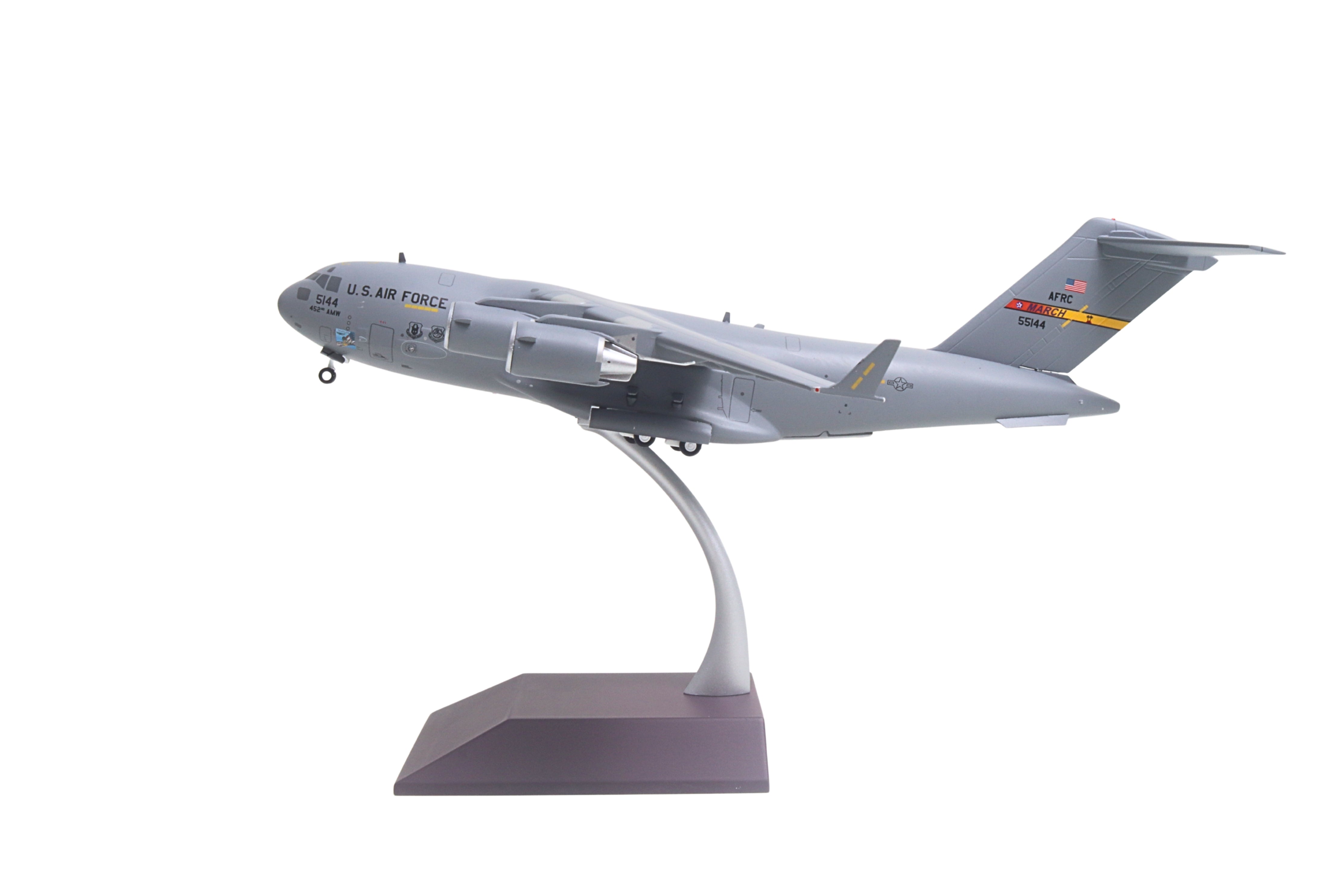 Boeing C-17 Globemaster III Transport Aircraft "March Air Reserve Base" US Air Force 1/200 Diecast Model by GeminiJets